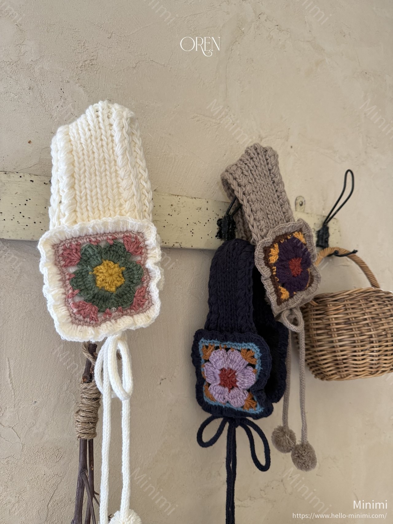 Oren Tizzy Flower Knit Hairband 細節圖 10