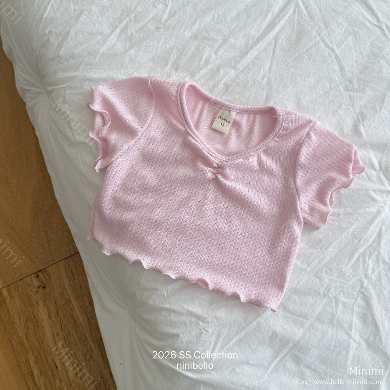 ninibello Mellow Eyelet T-shirt 細節圖 3
