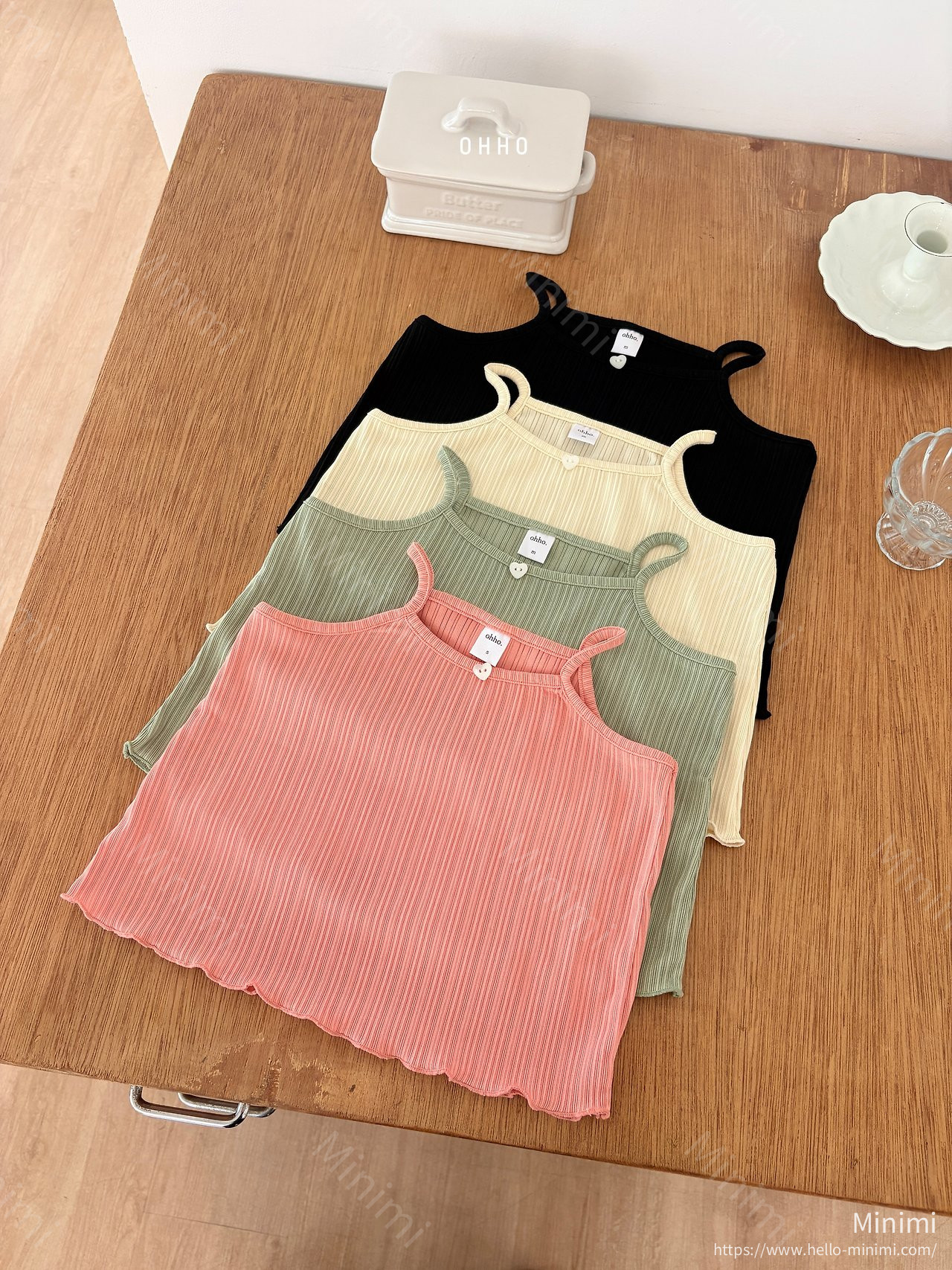 Heart Pleats Sleeveless