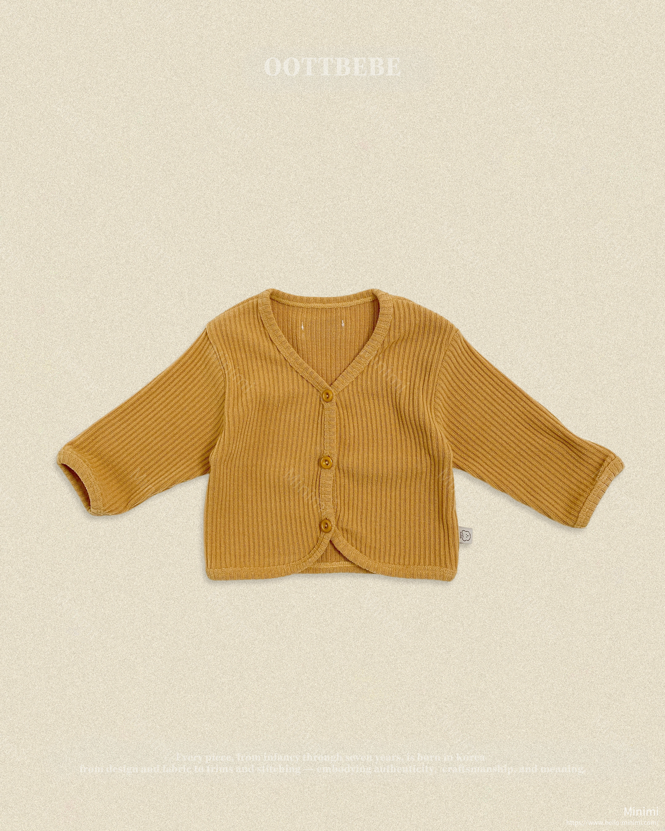 oott bebe Haribo Ribbed Cardigan 細節圖 7
