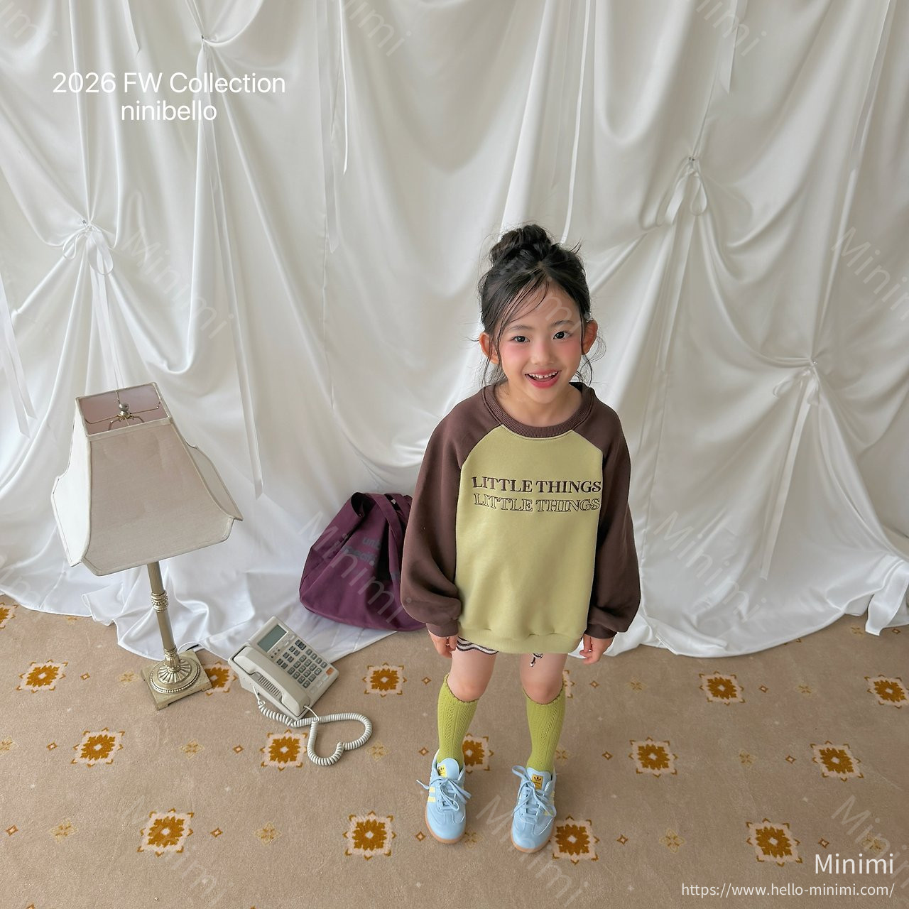 ninibello Little Raglan Sweatshirt 細節圖 18