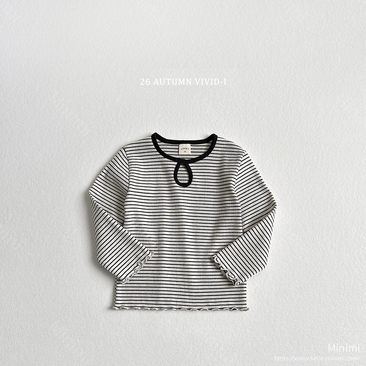 VIVID-I Stripe Hole T-shirt 細節圖 4