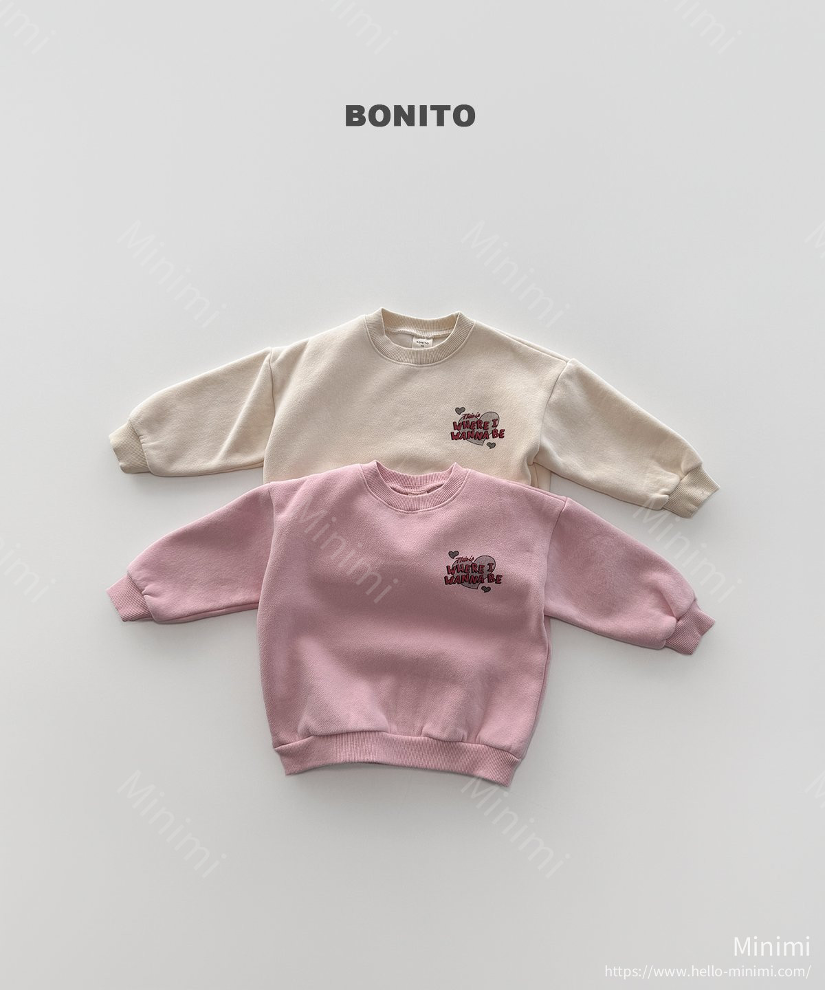 BONITO Wannabe Sweatshirt 韓國童裝現貨