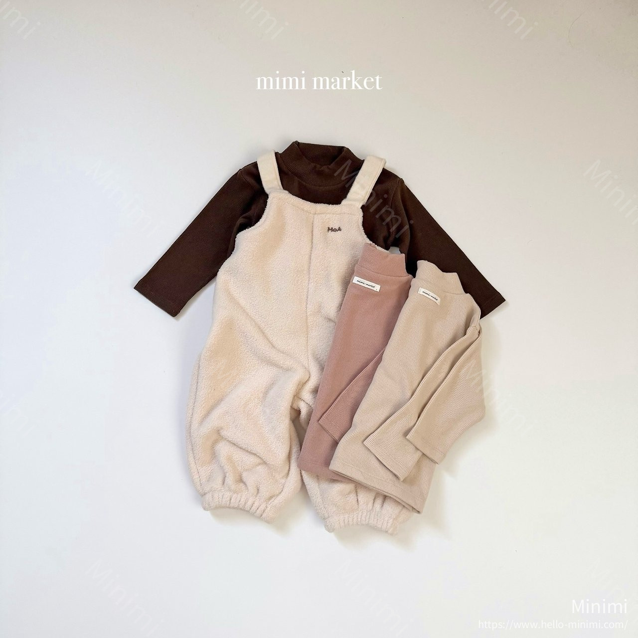 mimi-market Egg Overalls 細節圖 4