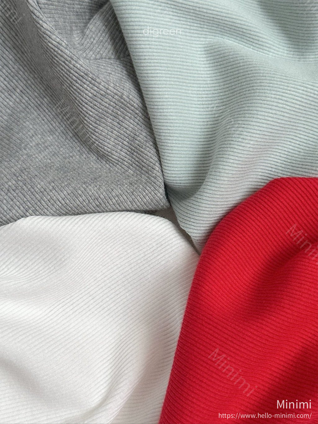 digreen Hug Ribbed Tee 細節圖 3