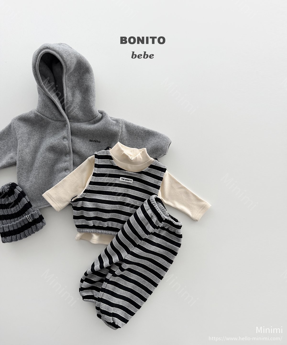BONITO Stripe Vest Set 細節圖 6