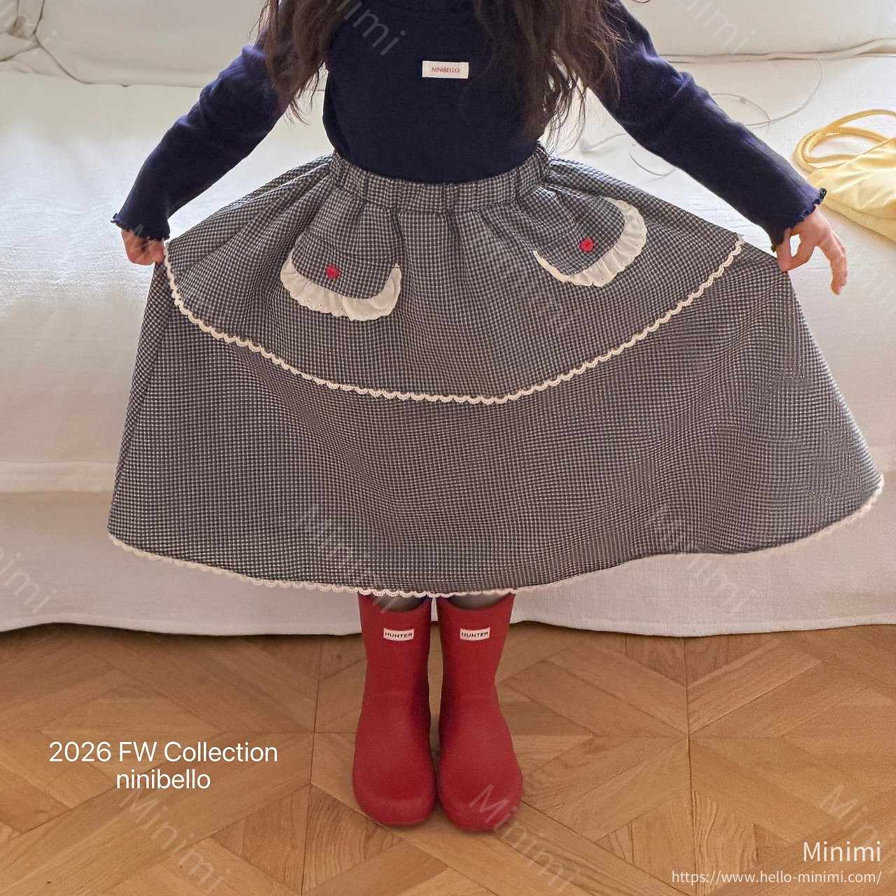 ninibello Momo Apron Skirt 細節圖 19