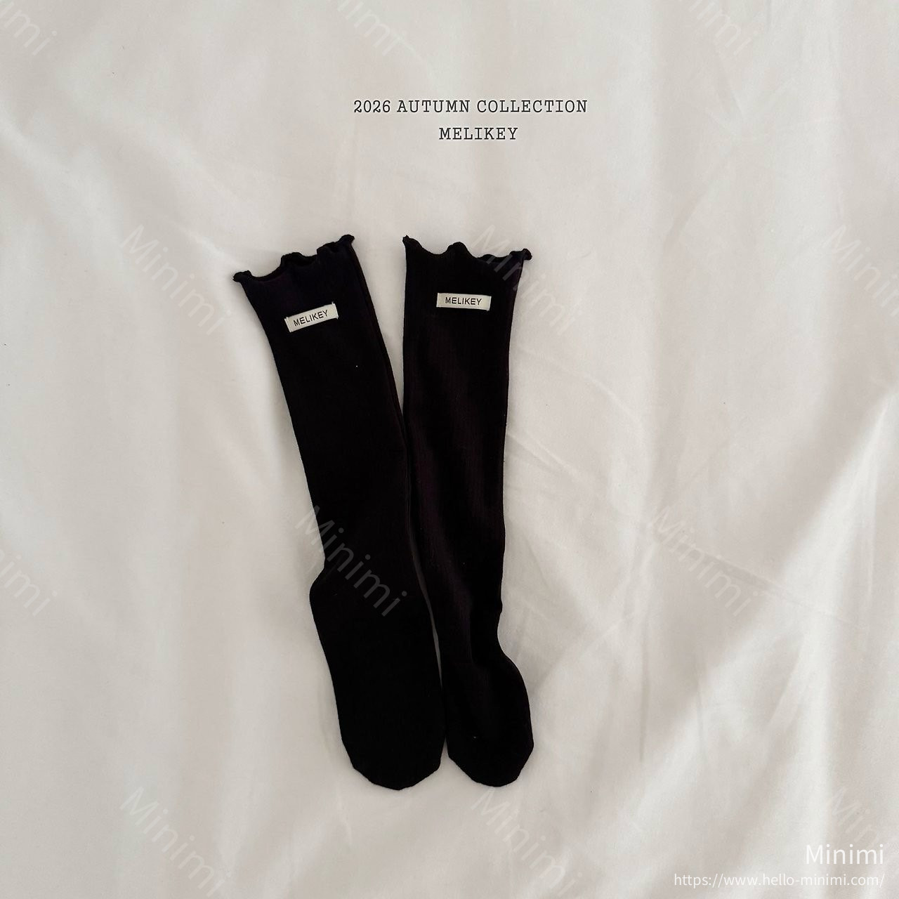 Melikey Basic Ribbed Socks 細節圖 6