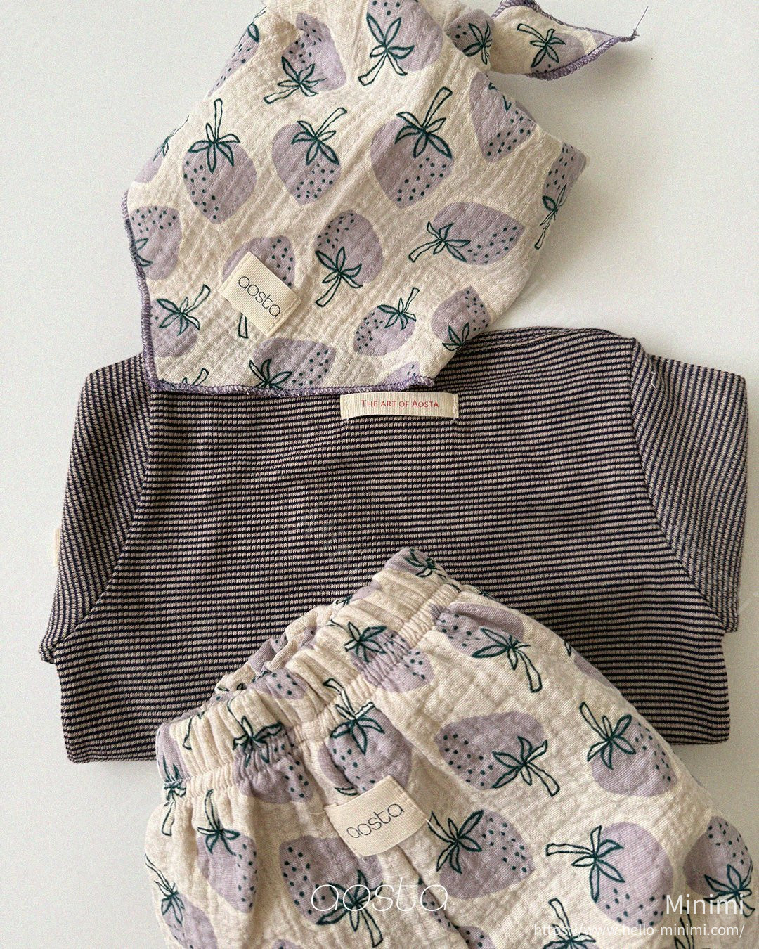 Aosta atelier Strawberry Scarf 細節圖 24