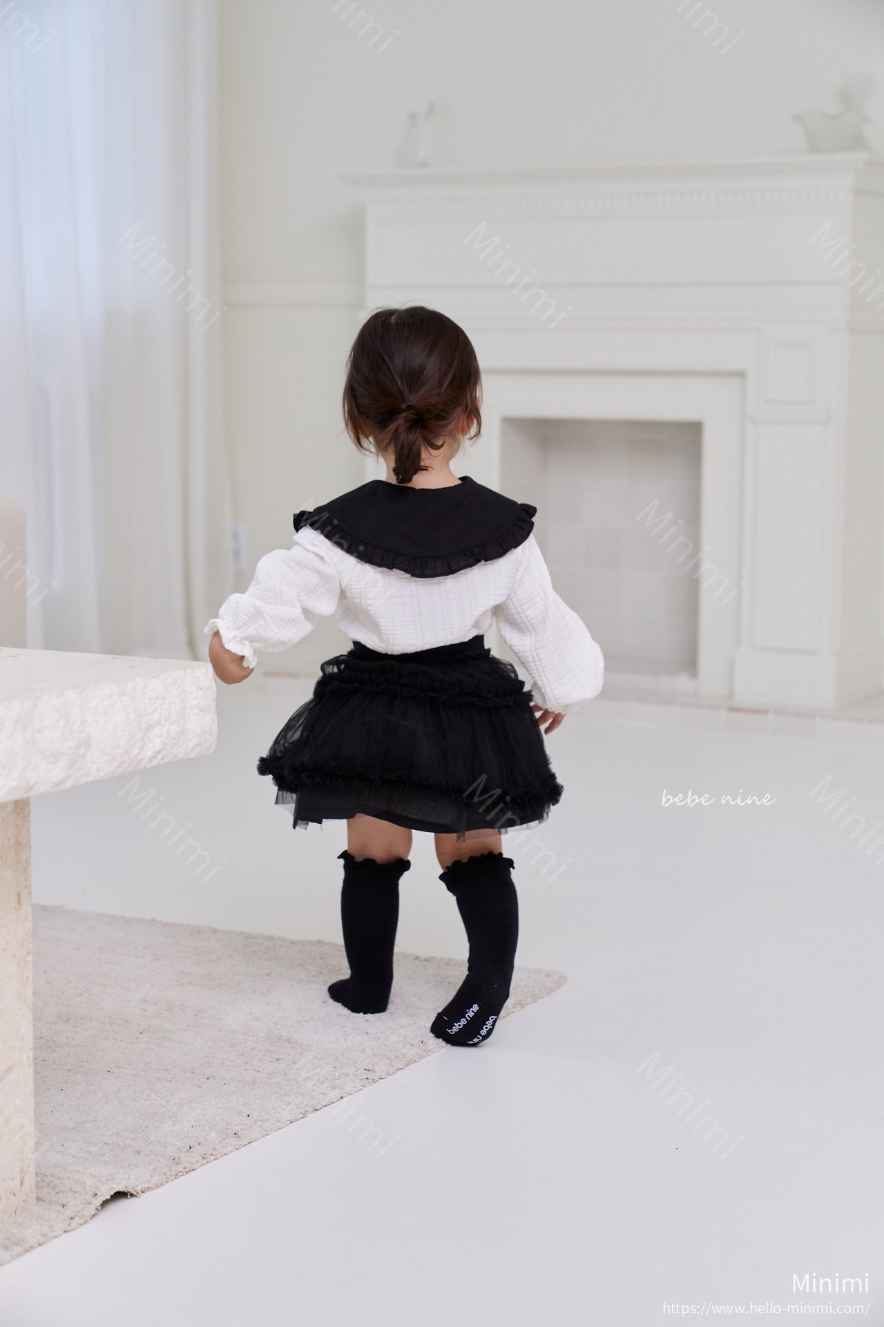 bebe nine Nine Frill Knee Socks Set 細節圖 12