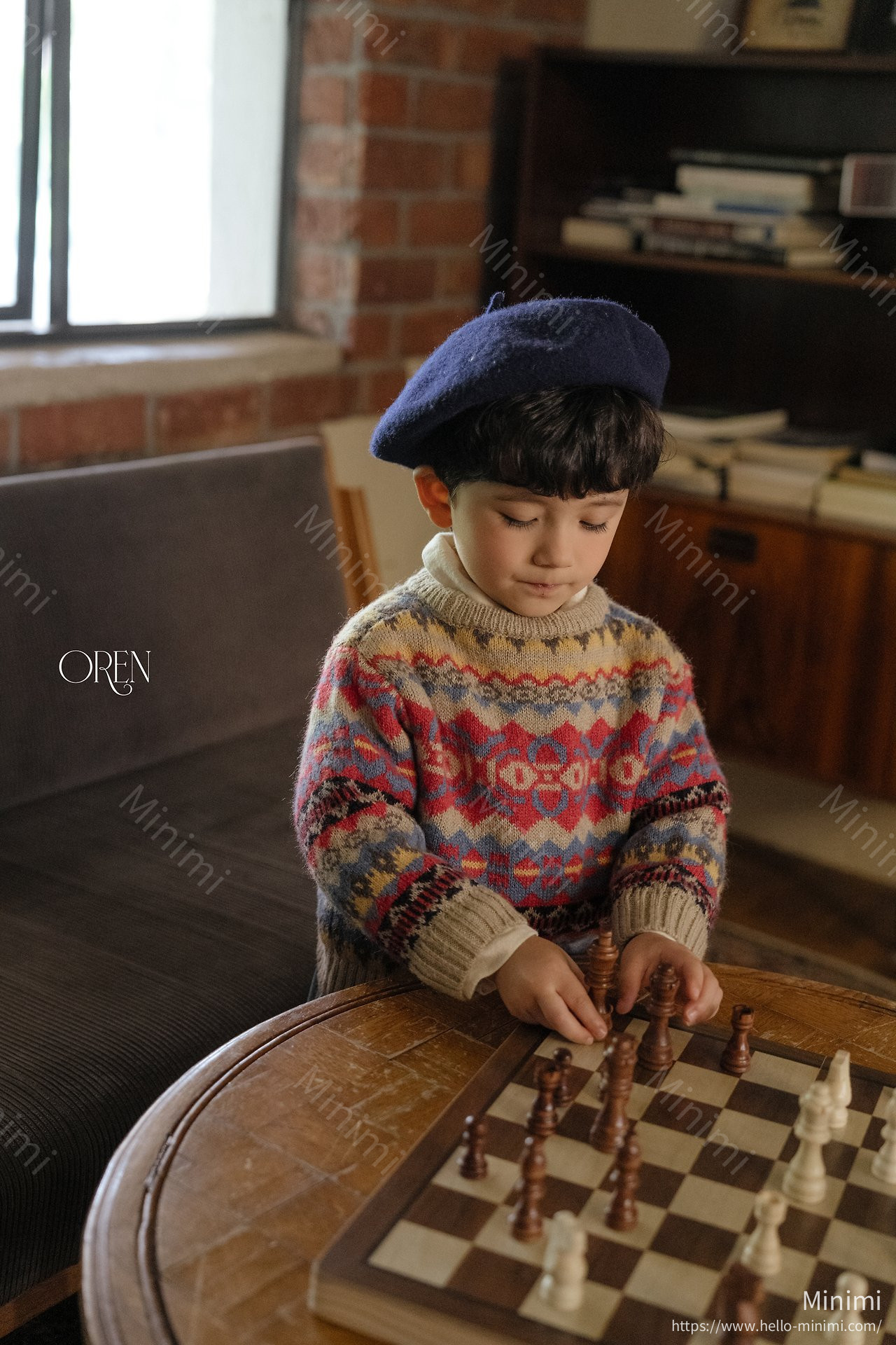 Oren Wool Beret 細節圖 1
