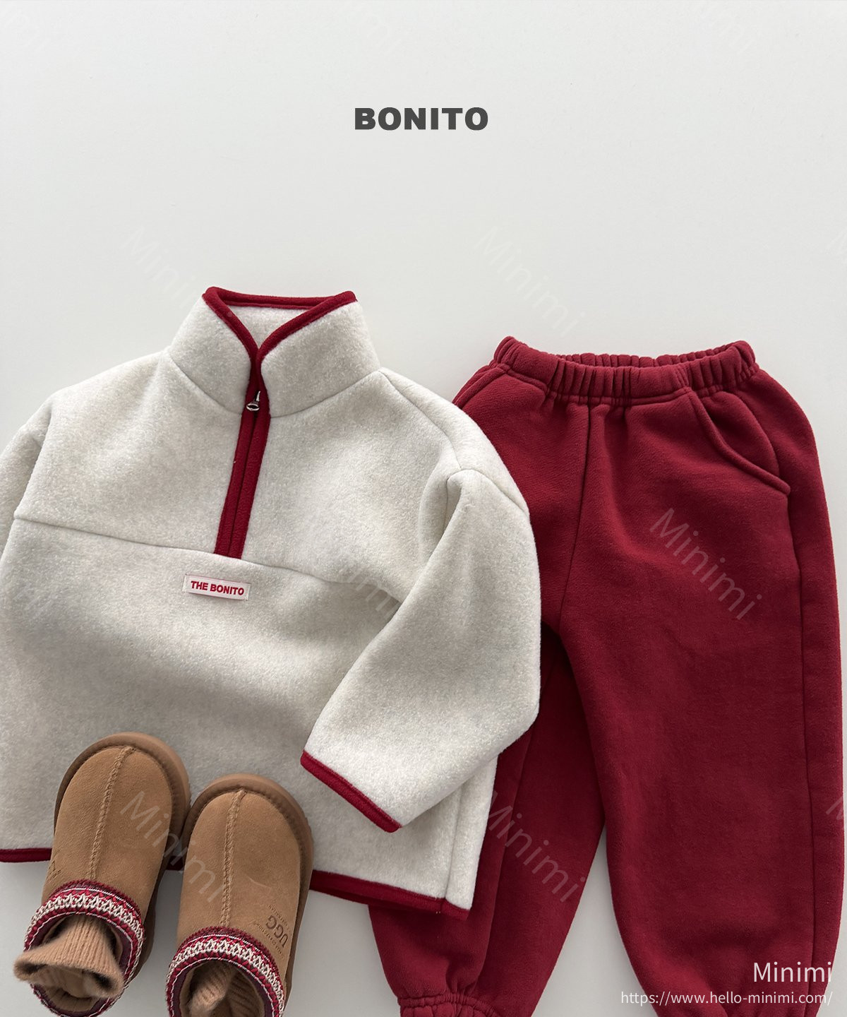 BONITO Cotton Candy Colorblock Half-Zip 細節圖 5