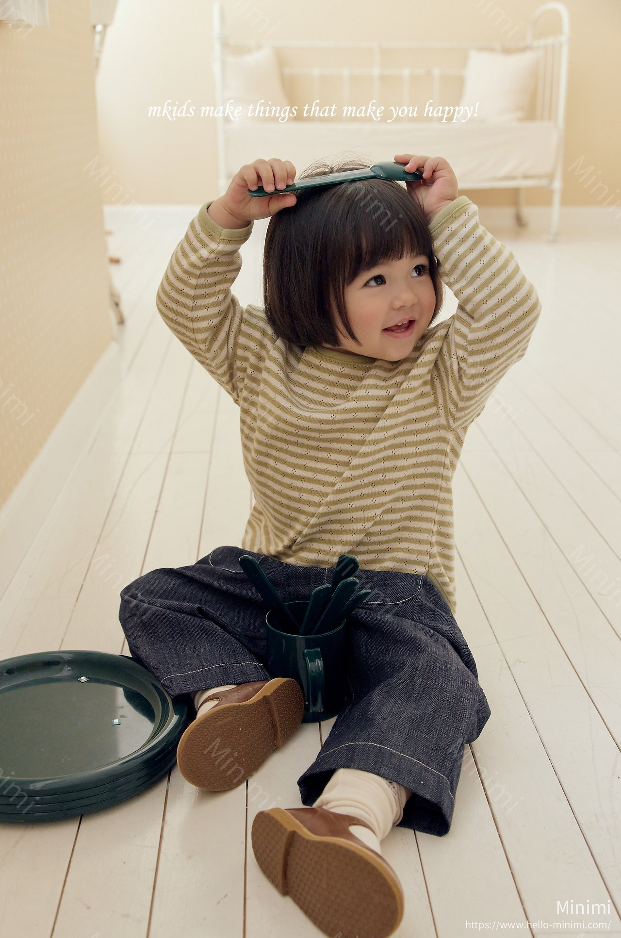 mkids Bonbon Stripe Tee 細節圖 11