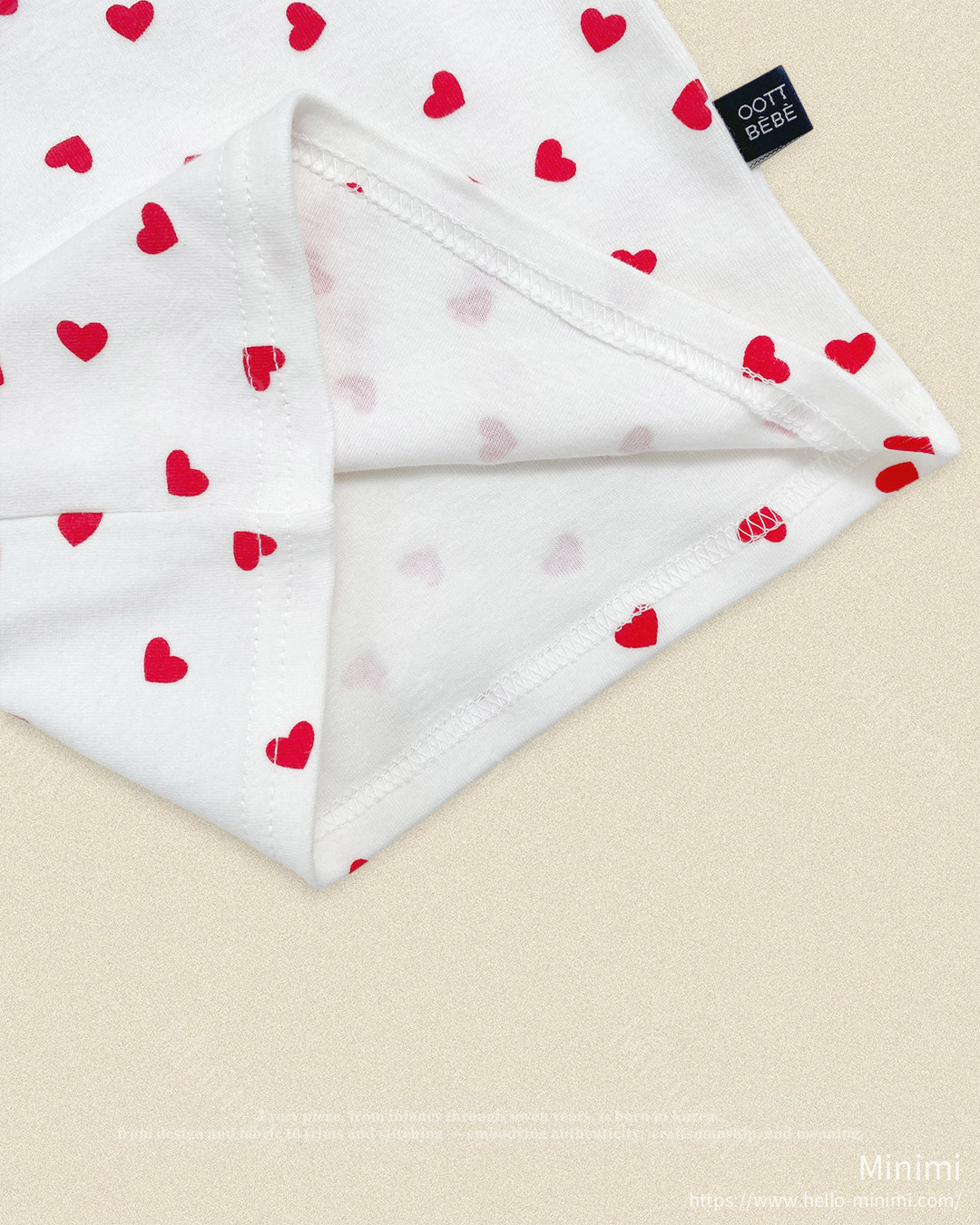 oott bebe Petite Heart Loungewear 細節圖 7