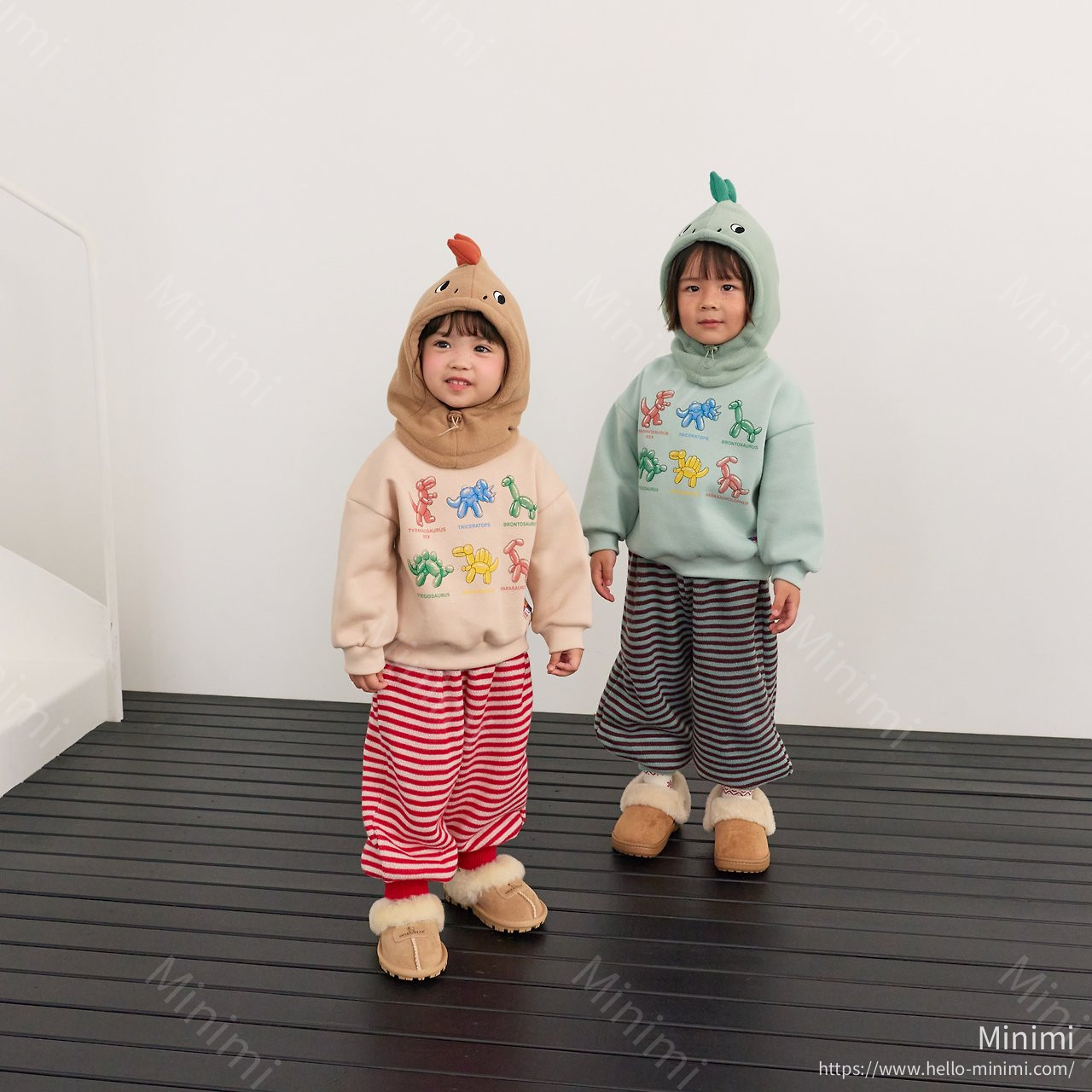 1st BLUE Balloon Dinosaur Sweatshirt 細節圖 6