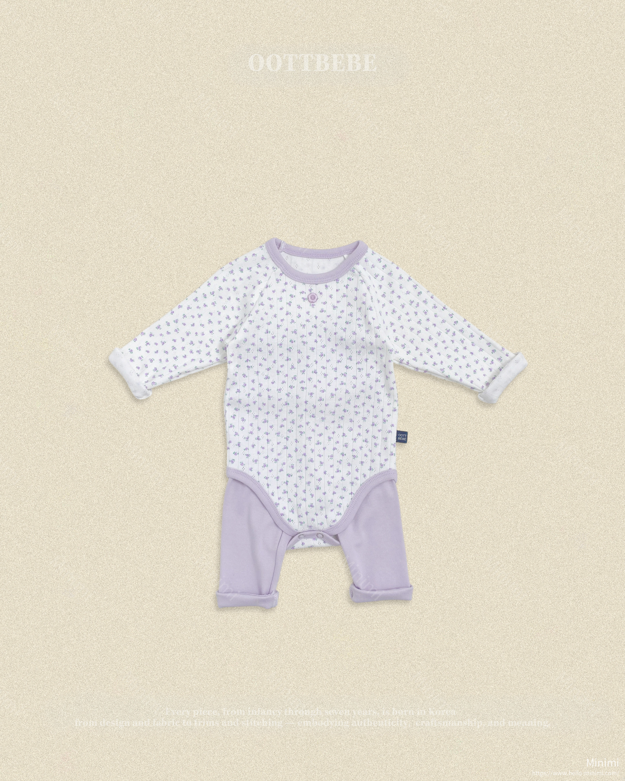 oott bebe Coco Flower Bodysuit 細節圖 4