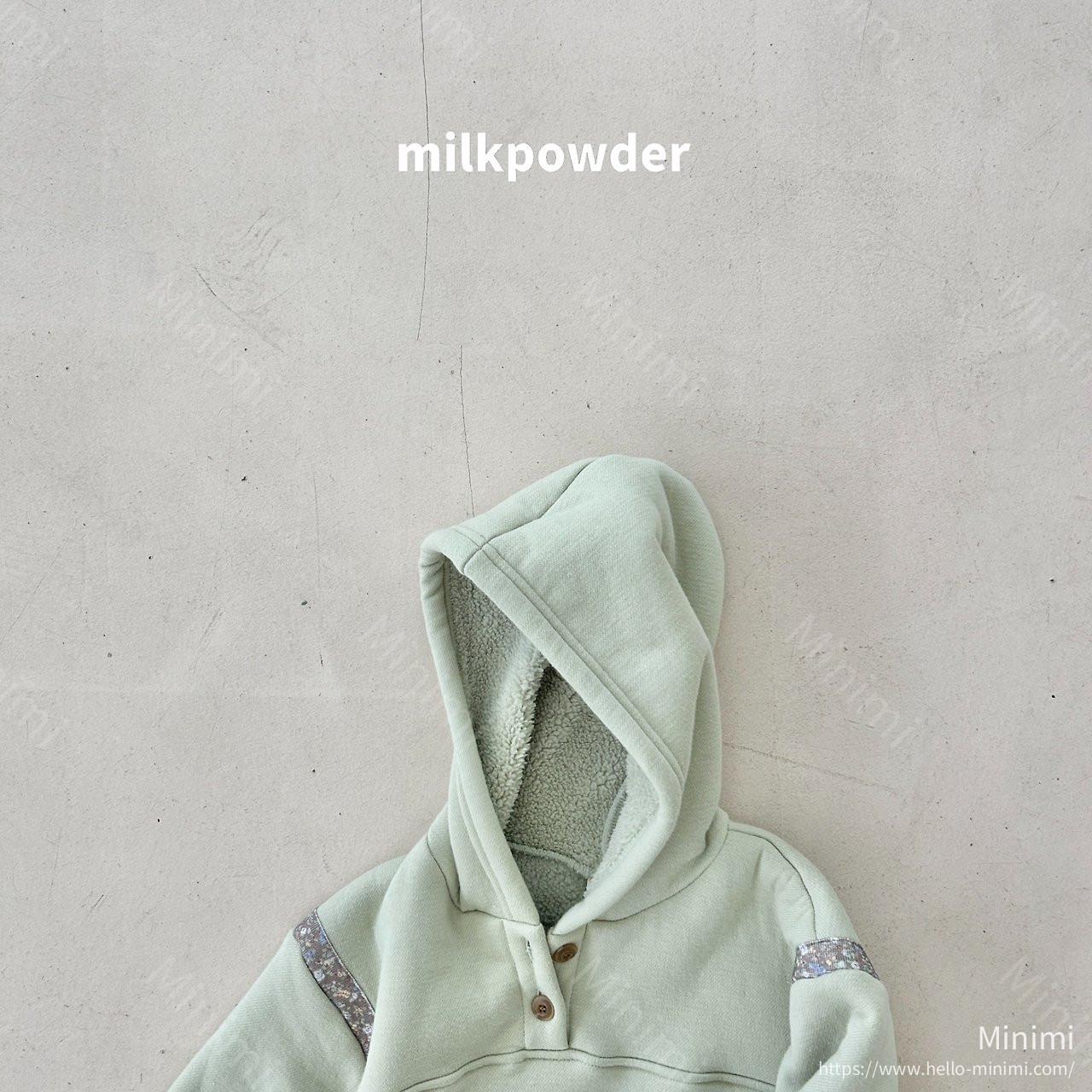 milkpowder Melona Hoodie 細節圖 14
