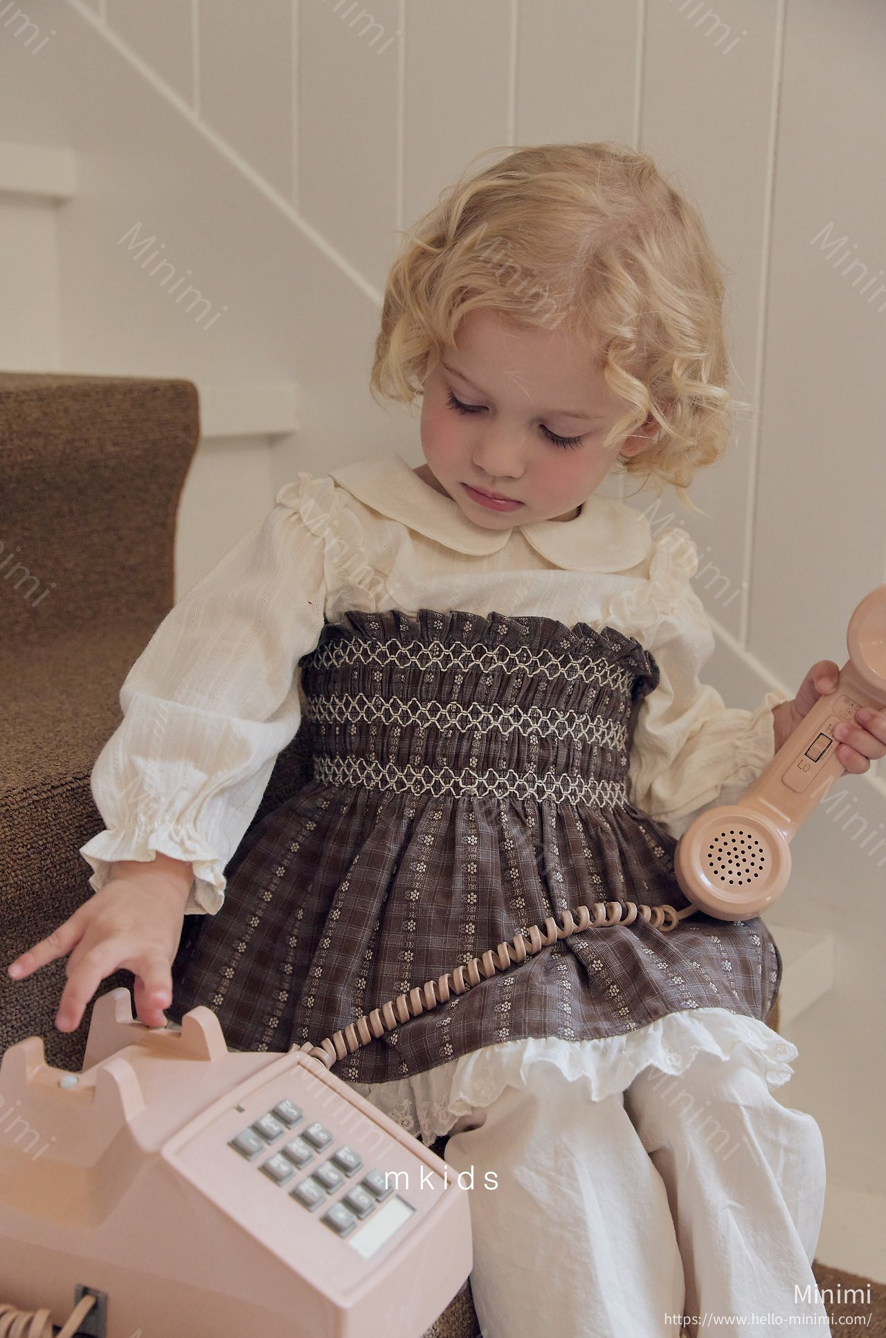 mkids Bell Smock Blouse 細節圖 13
