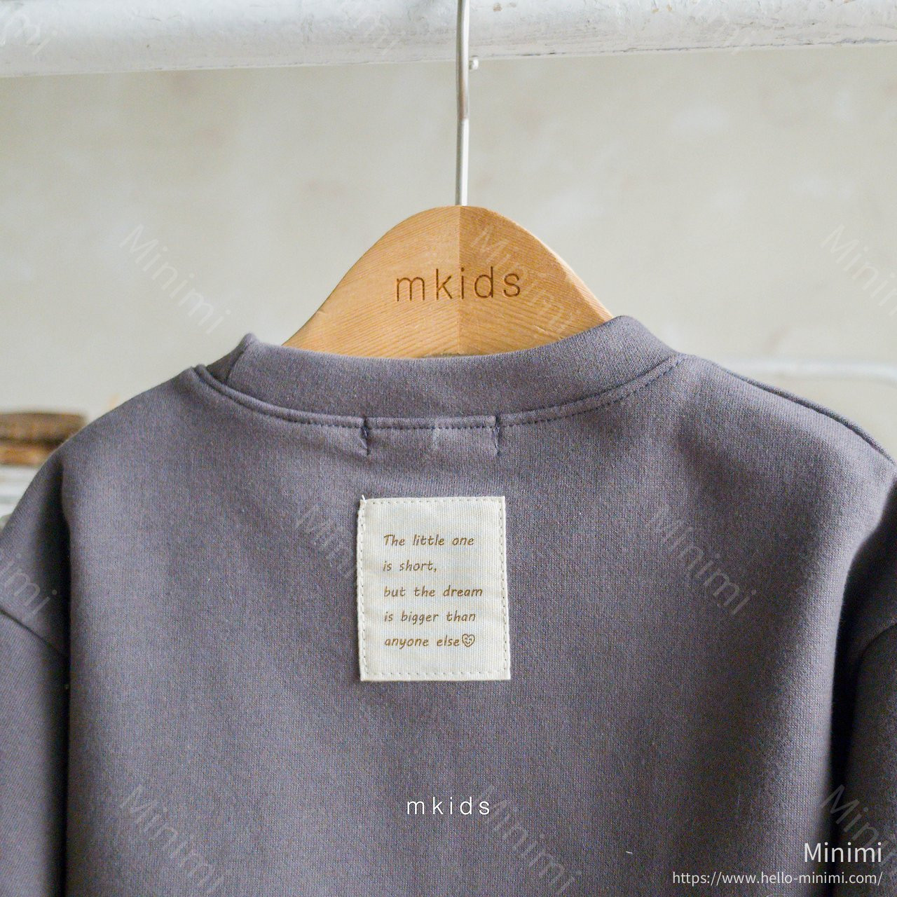 mkids Natural Tee 細節圖 7