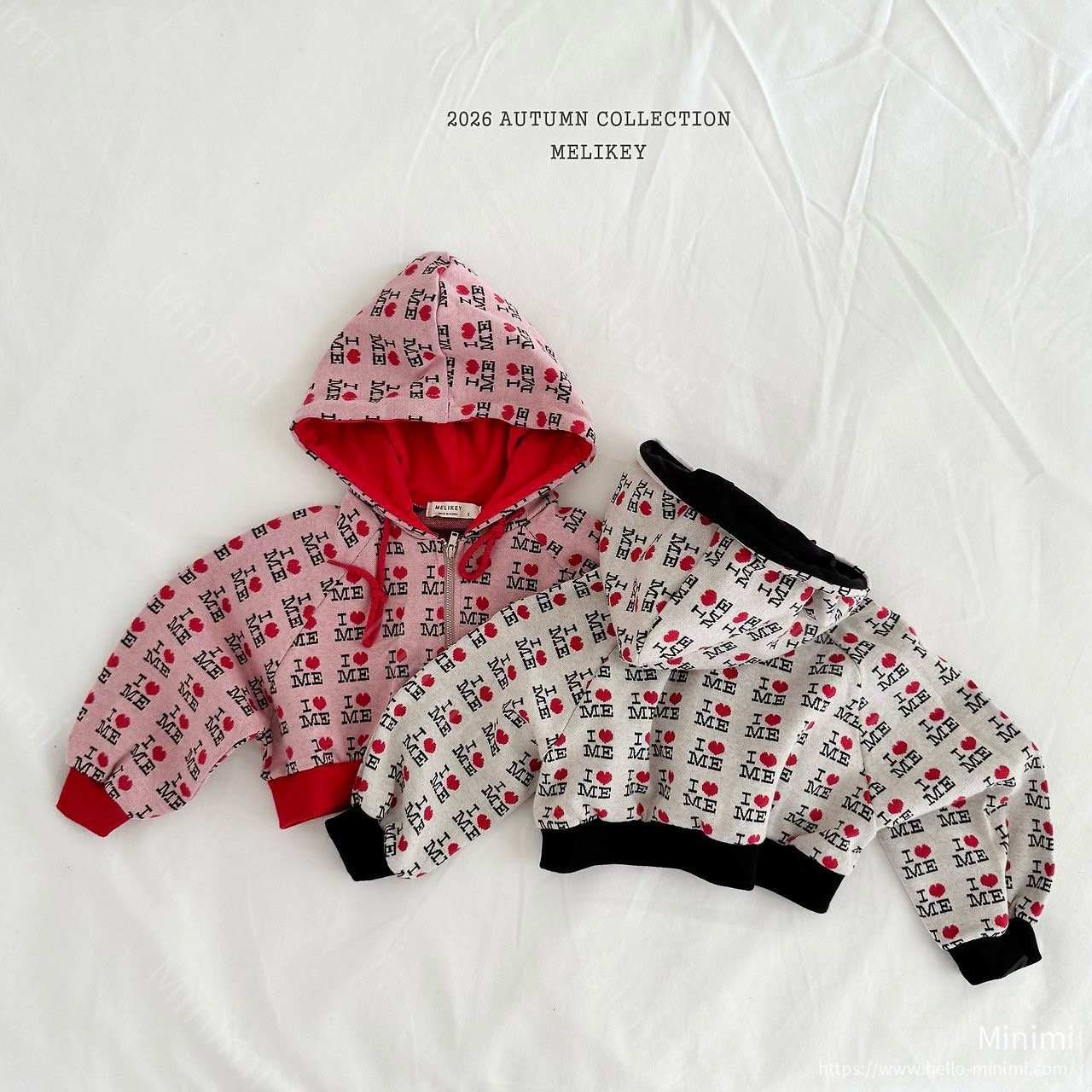 Melikey Love Me Hooded Zip-up 細節圖 4