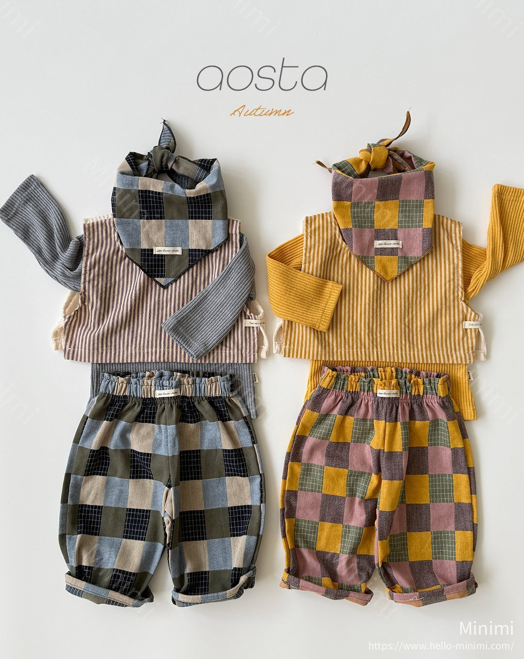 Aosta atelier Patchwork Scarf 細節圖 17