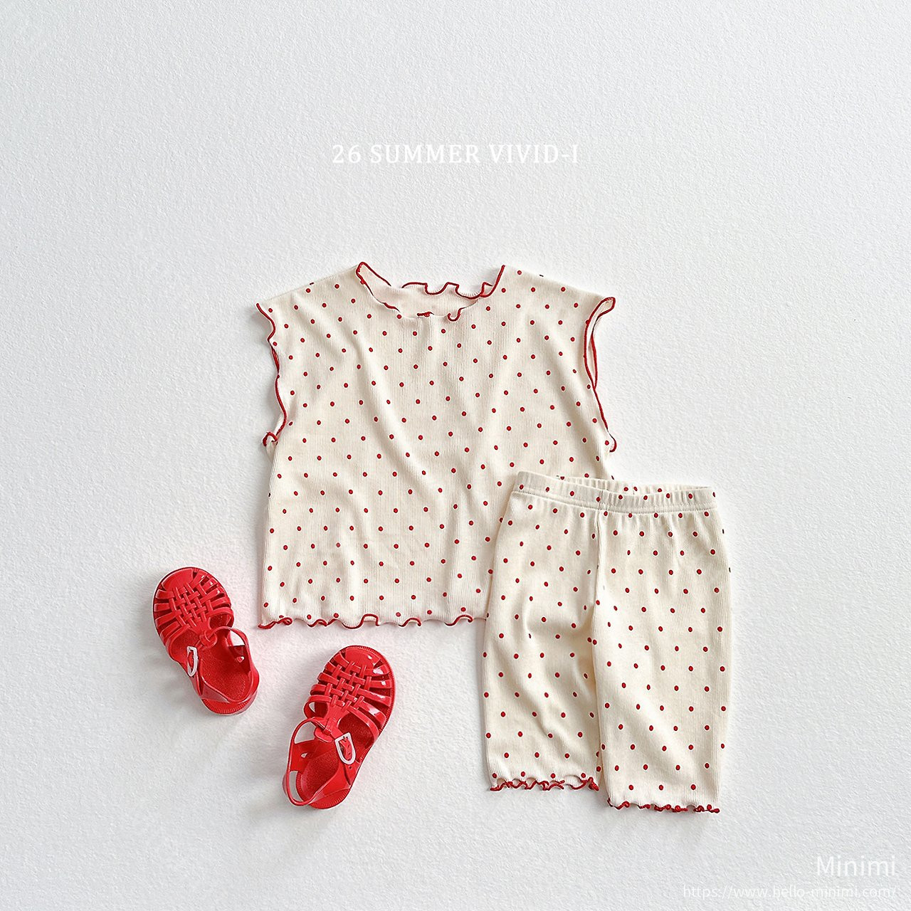 VIVID-I Strawberry Dot Leggings 細節圖 8