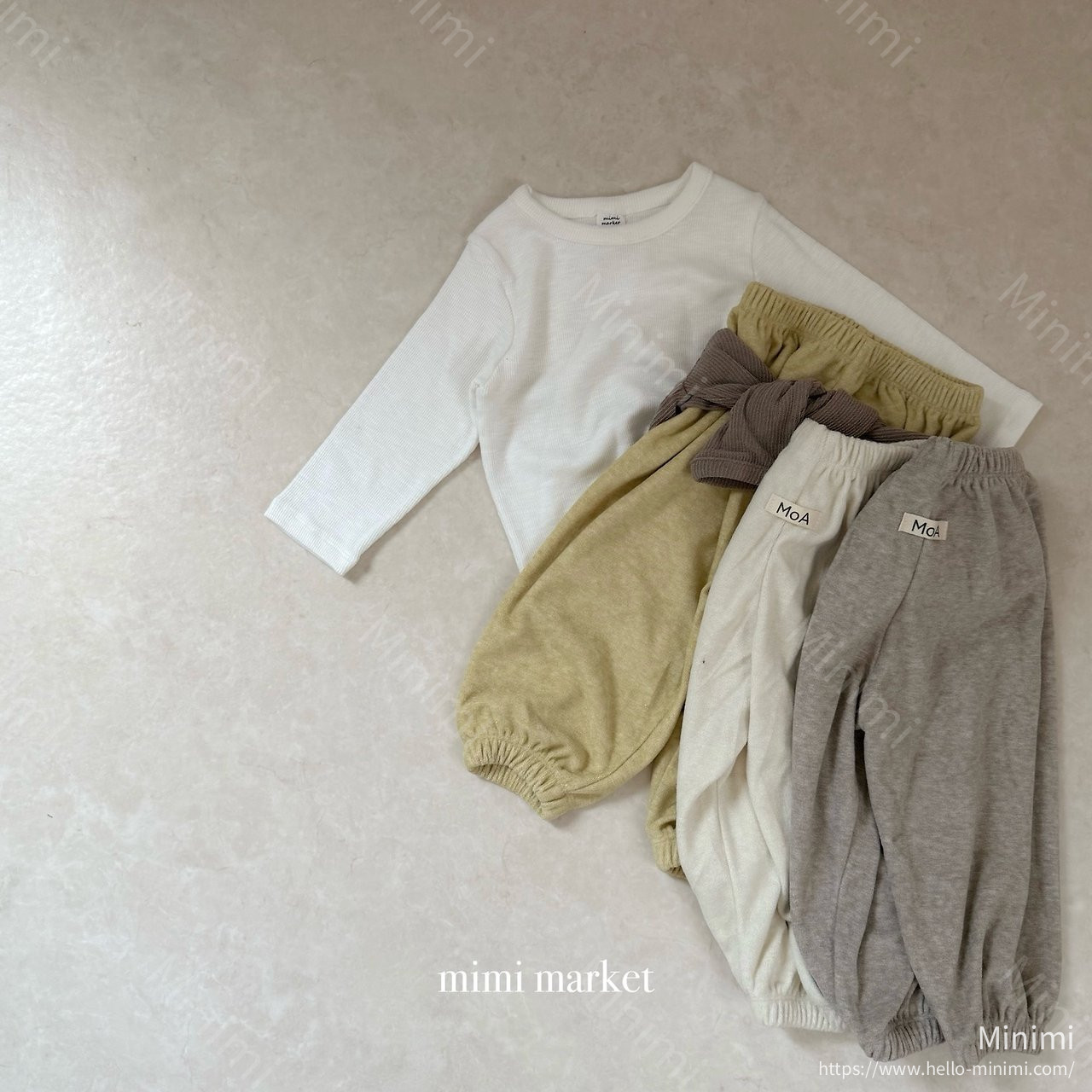 mimi-market Terry Jogger Pants 細節圖 18