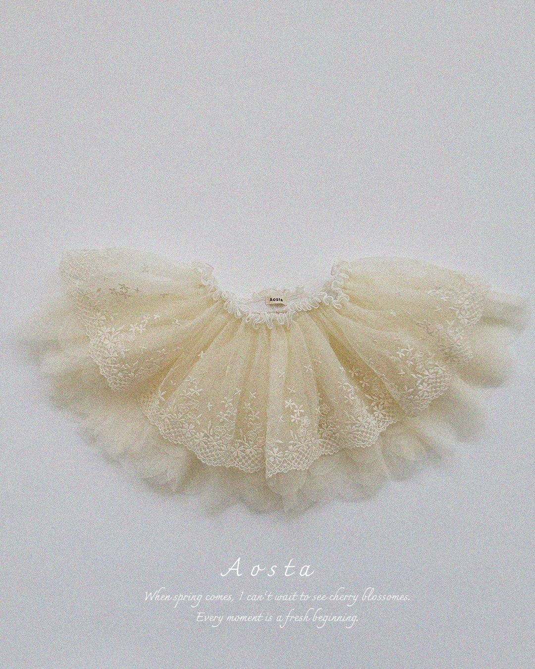 Lace Tulle Skirt