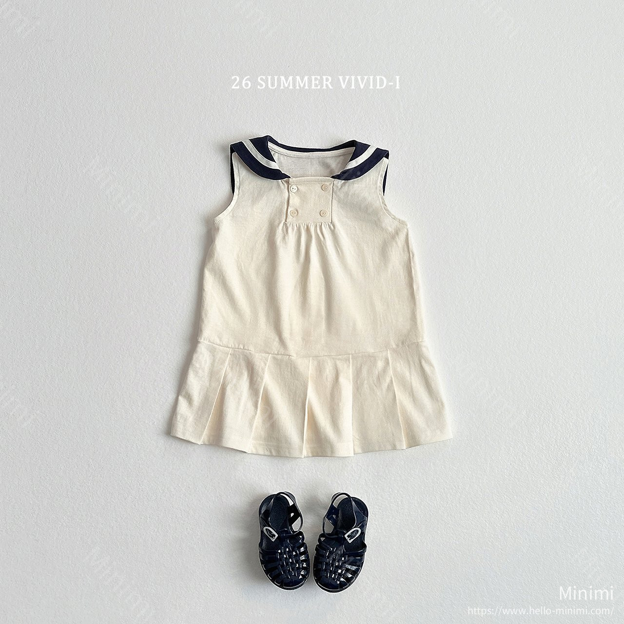 VIVID-I Sailor Sleeveless Dress 細節圖 3