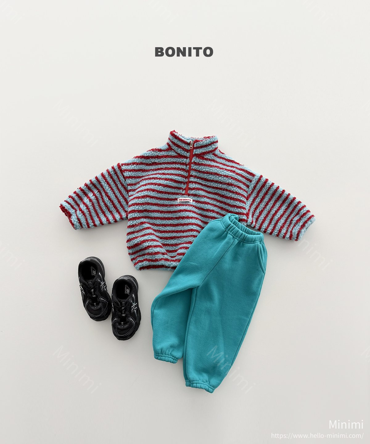 BONITO Dumble Stripe Half-Zip 細節圖 6