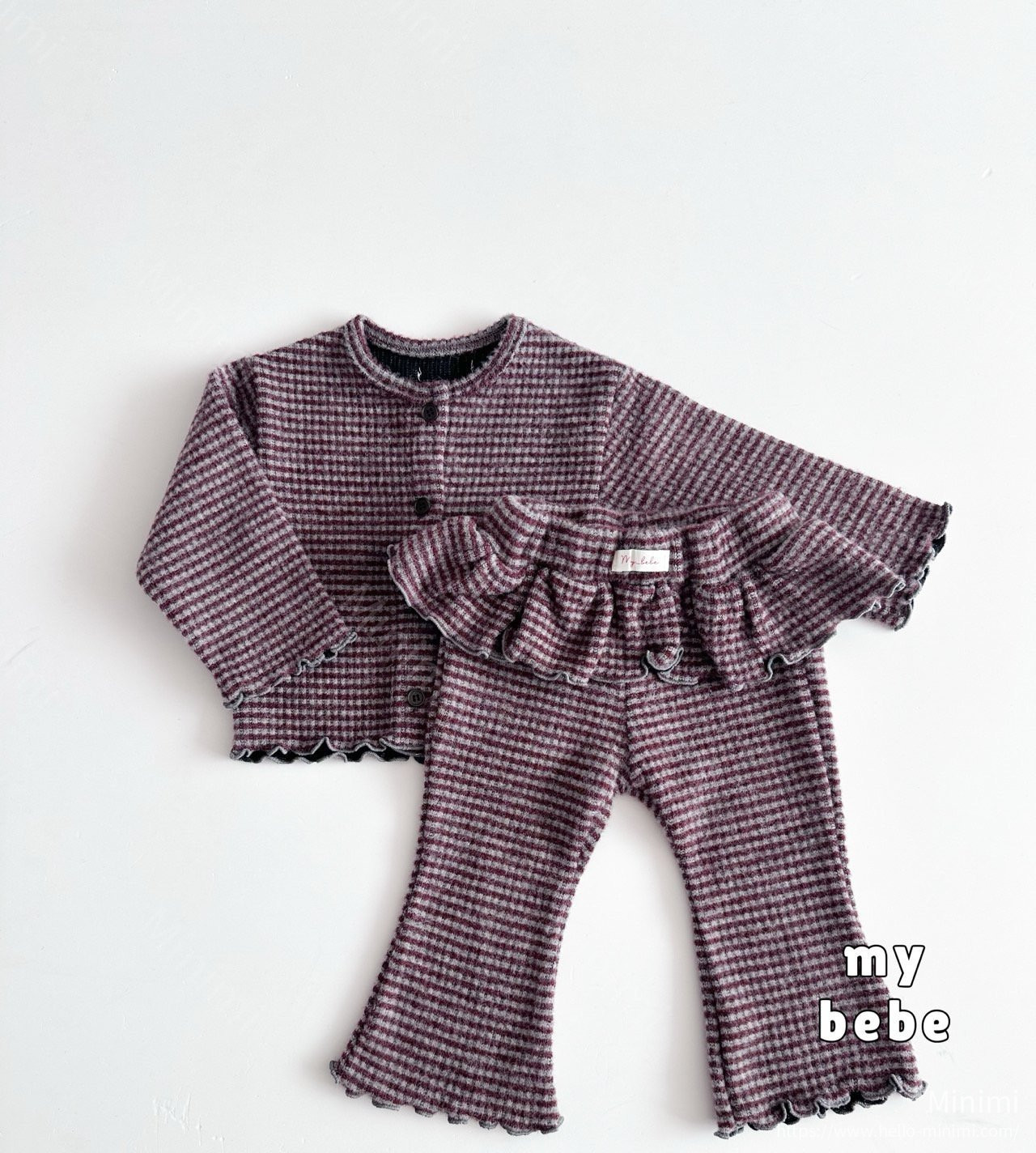 my_bébé Brush Frill Pants 細節圖 12