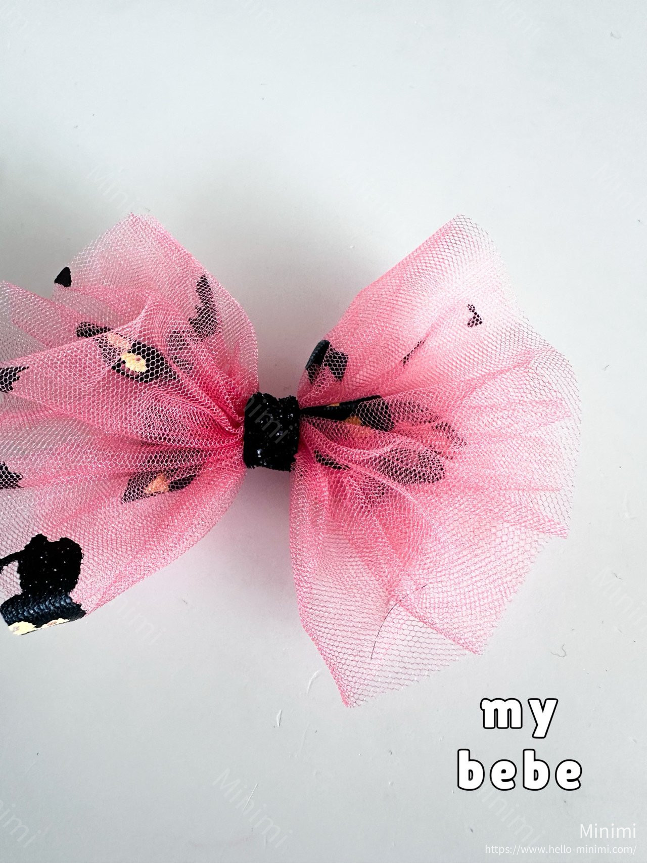 my_bébé Halloween Mesh Hairpin 細節圖 6