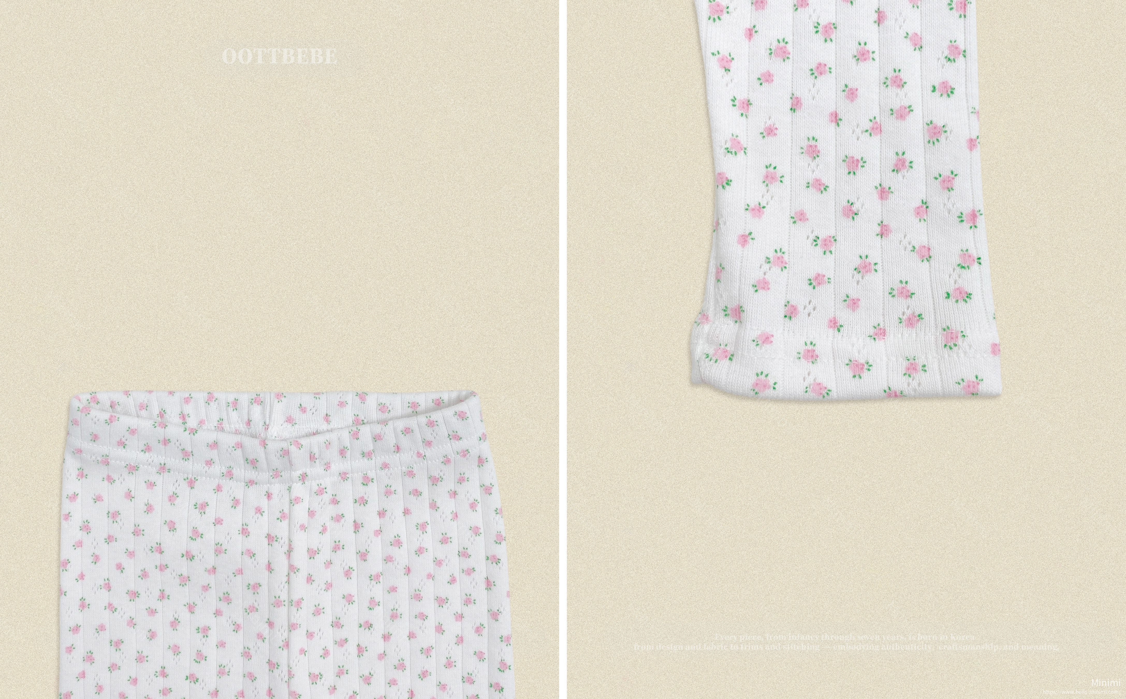 oott bebe Coco Flower Loungewear 細節圖 8