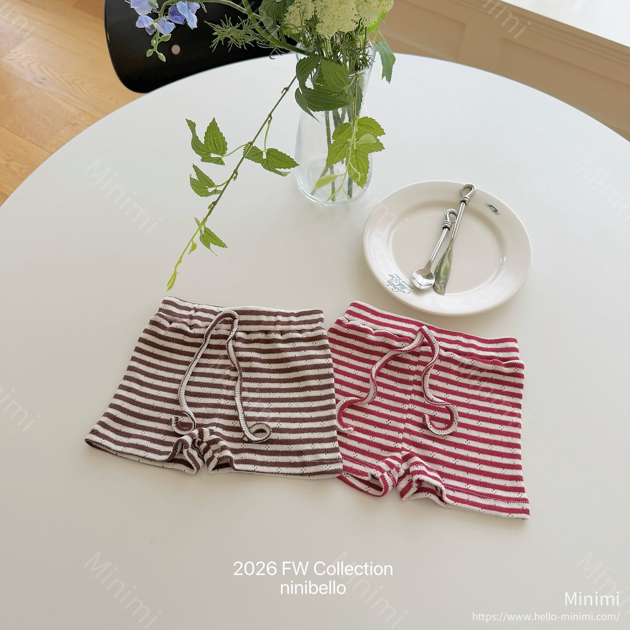 ninibello Tommy Eyelet Shorts 細節圖 1