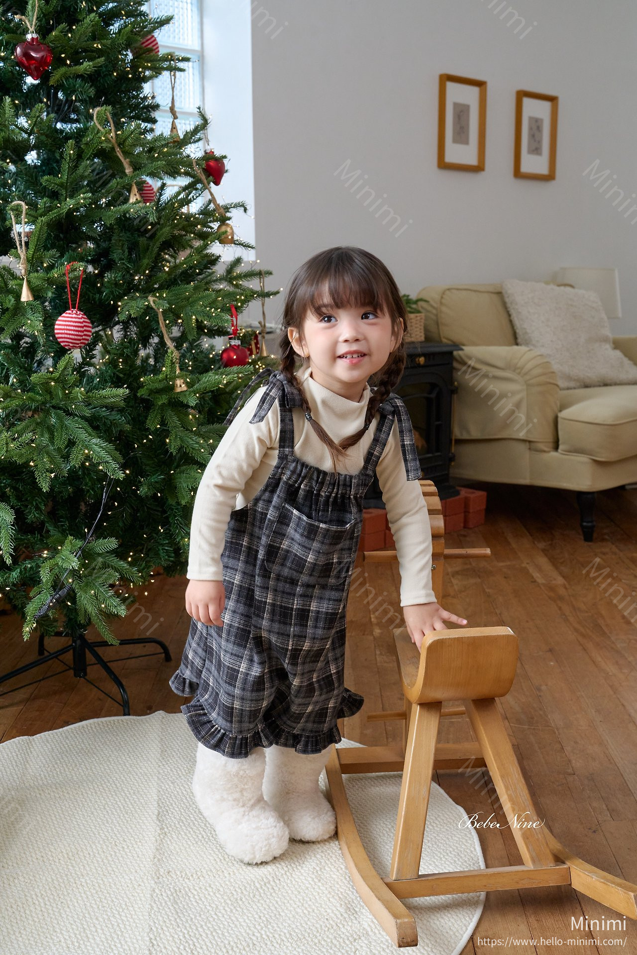 bebe nine Mignon Frill Overalls 細節圖 14