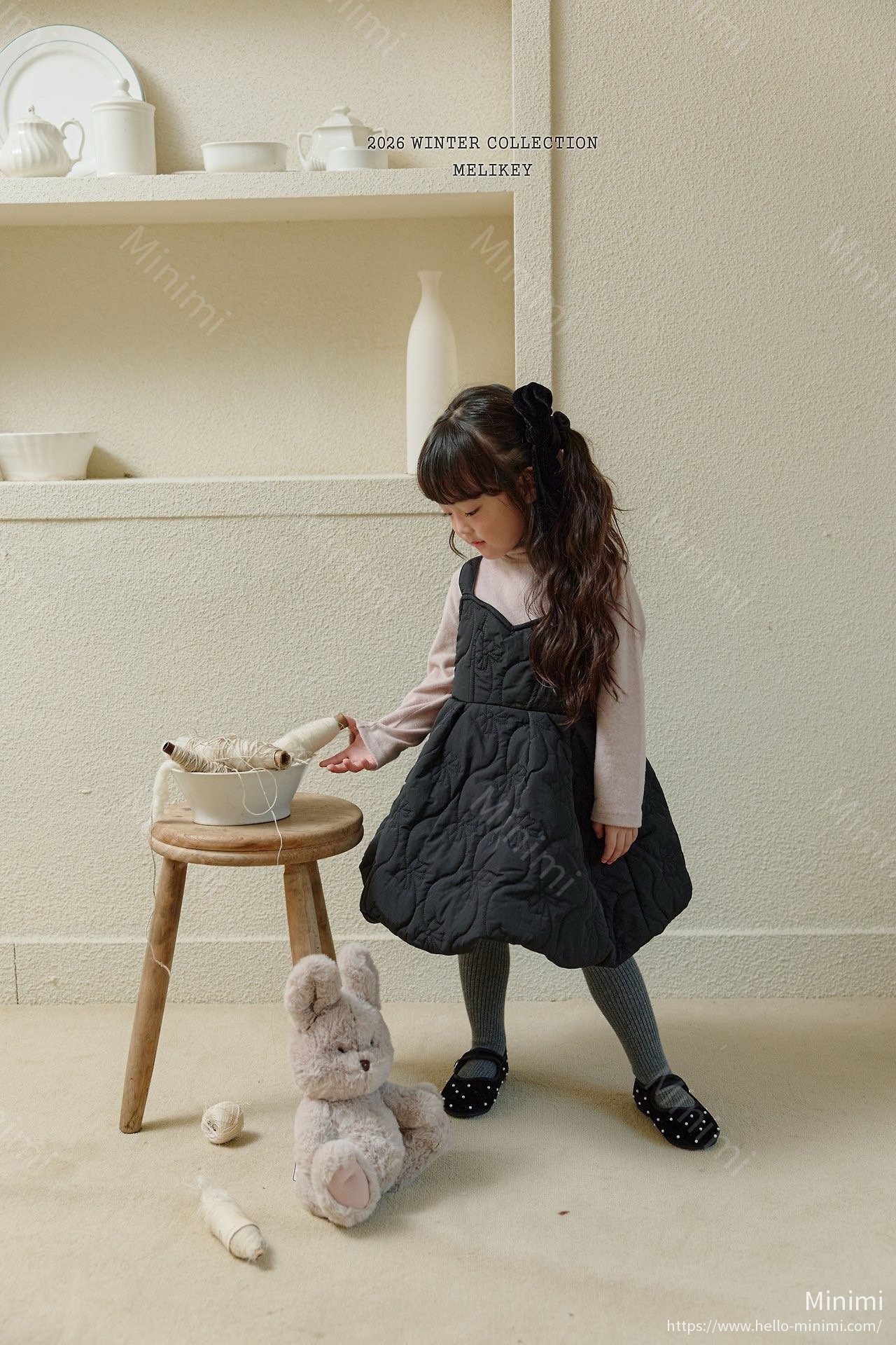 Melikey Quilting Dress 細節圖 14