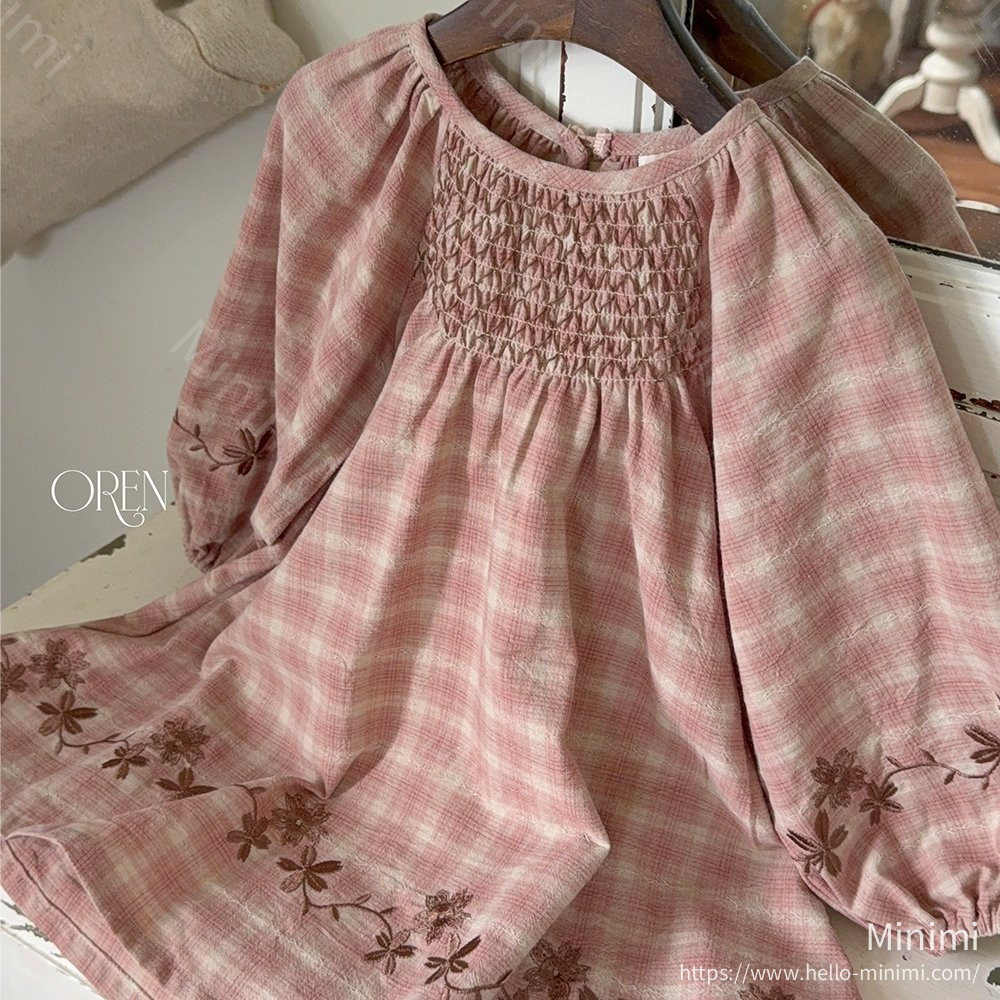 Oren Hayden Embroidered Dress - 韓國童裝代購主圖