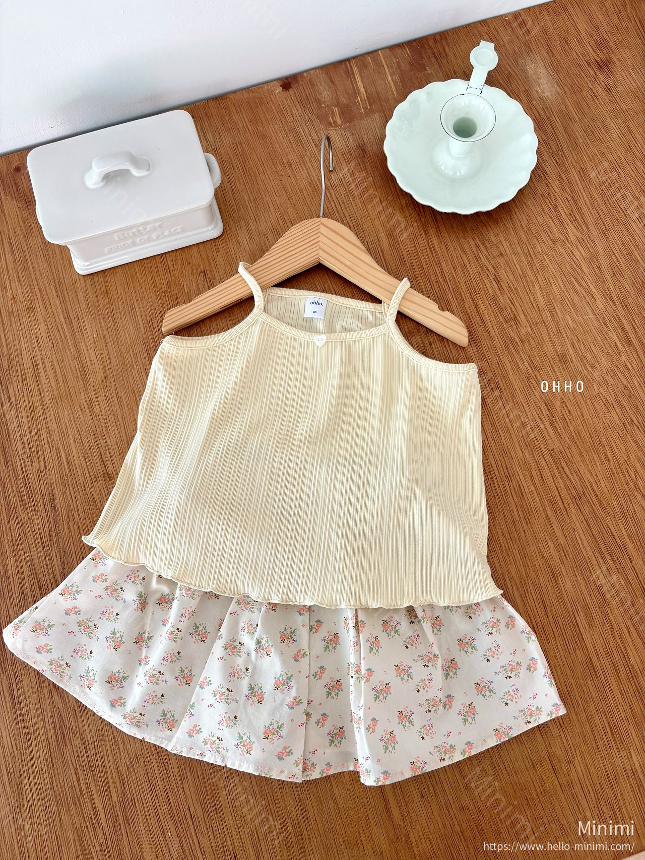 OHHO Heart Pleats Sleeveless 細節圖 18