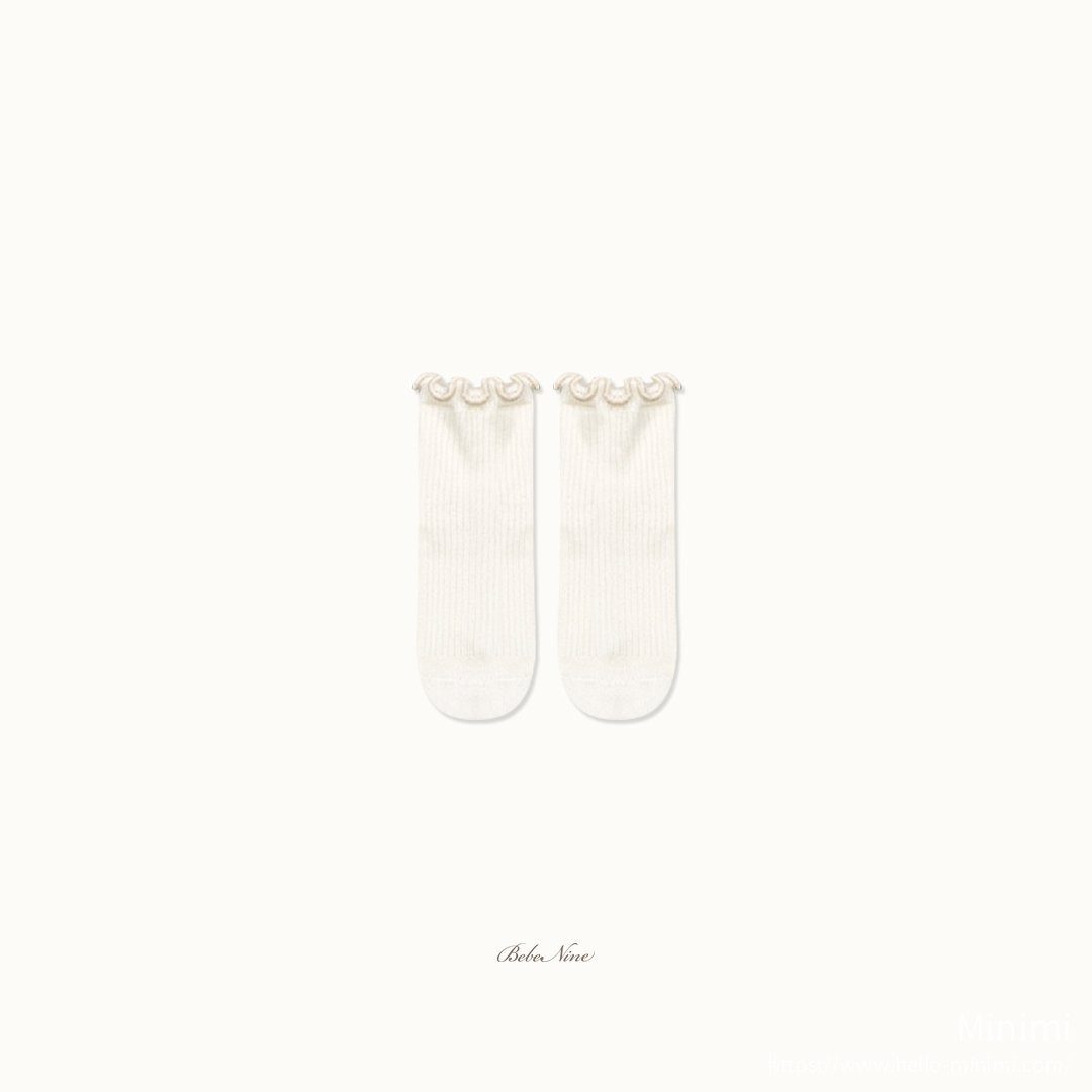 bebe nine Nine Frill Knee Socks 細節圖 16