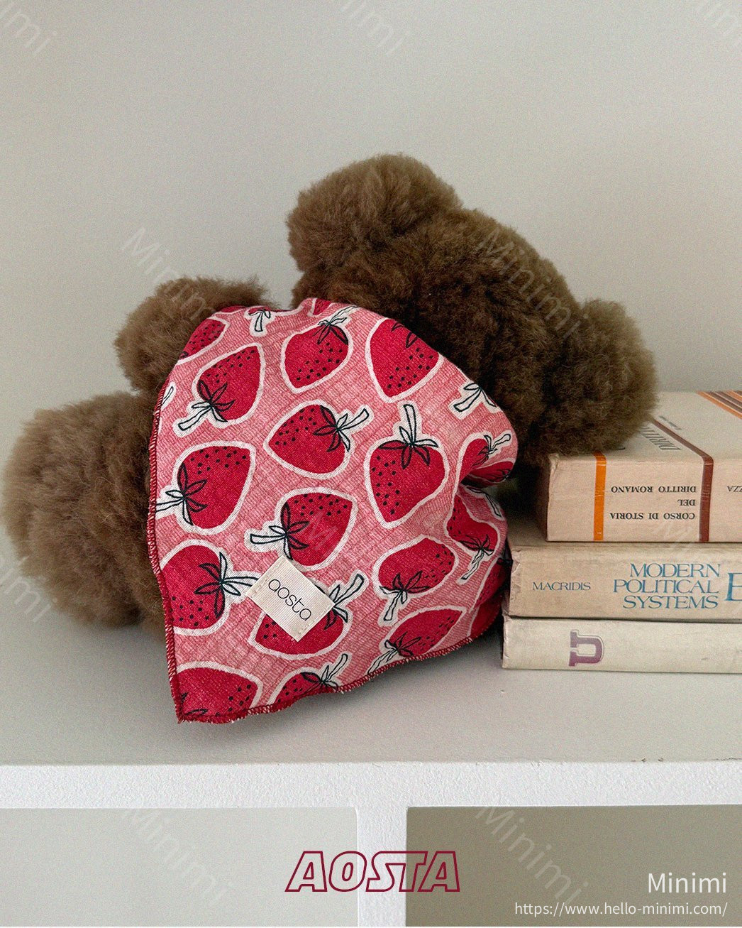 Aosta atelier Strawberry Scarf 細節圖 4