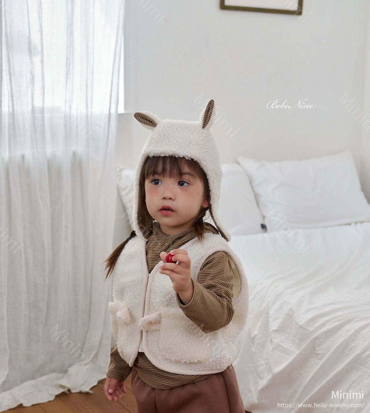 bebe nine Little Lamb Bonnet 細節圖 6