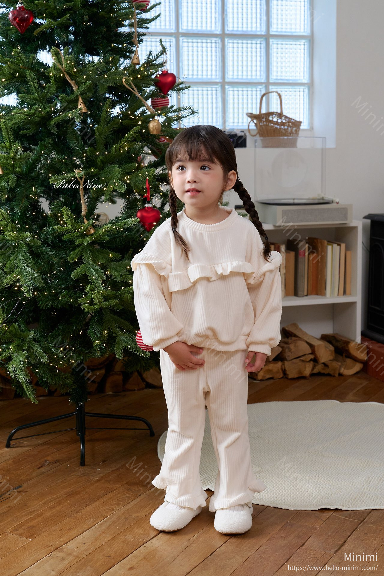 bebe nine Janie Frill Set 細節圖 3