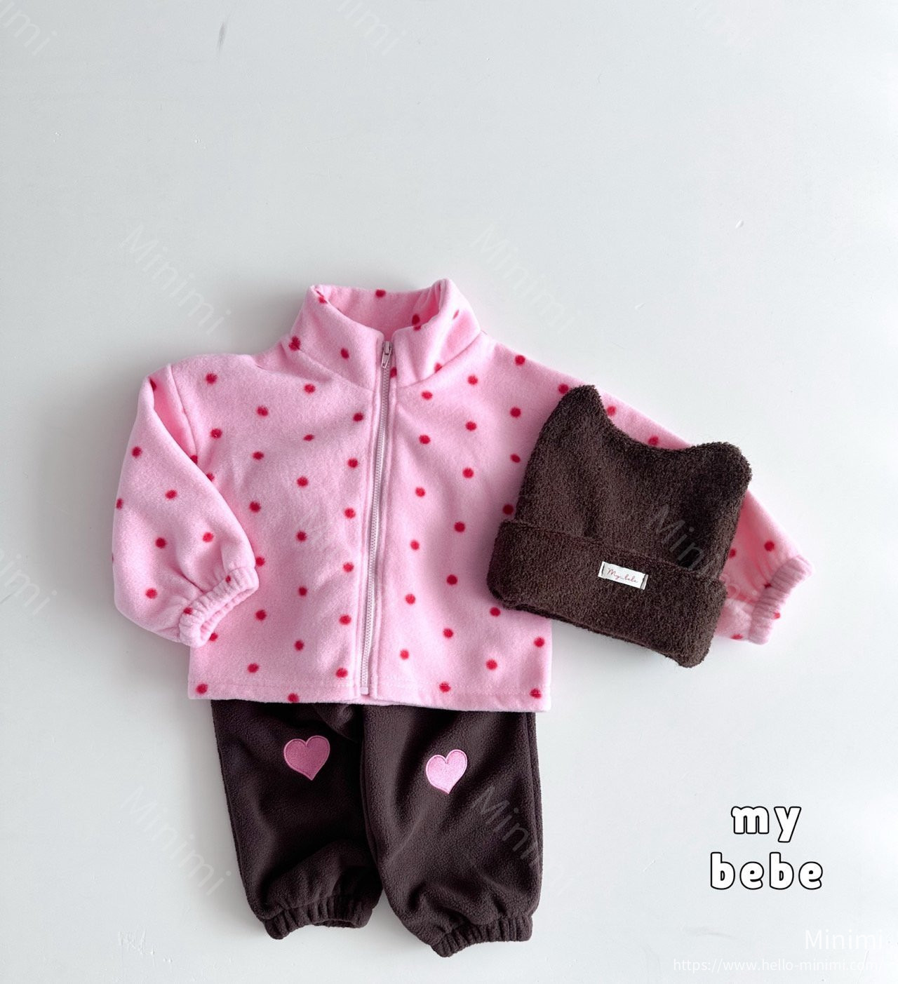 my_bébé Heart Fleece Pants 細節圖 15