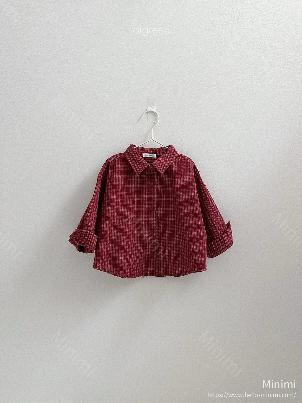 digreen Picnic Check Shirt 細節圖 5