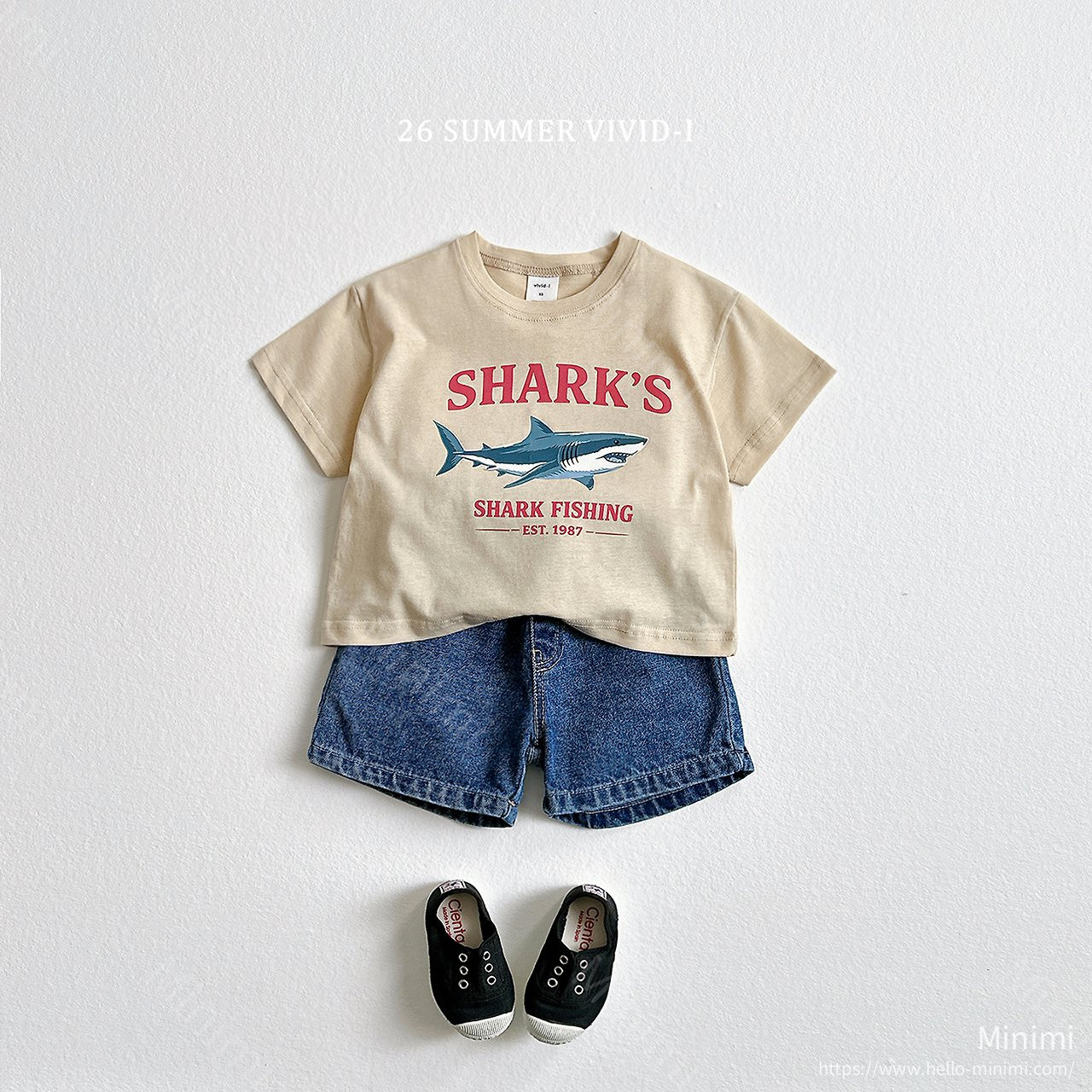 VIVID-I Basic Denim Shorts 細節圖 8