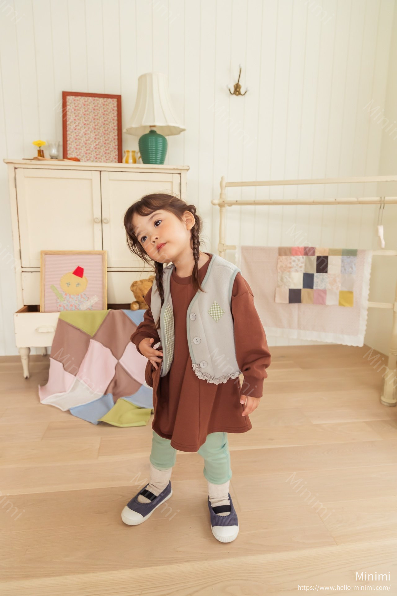 milkpowder Fogny Fleece Vest 細節圖 43