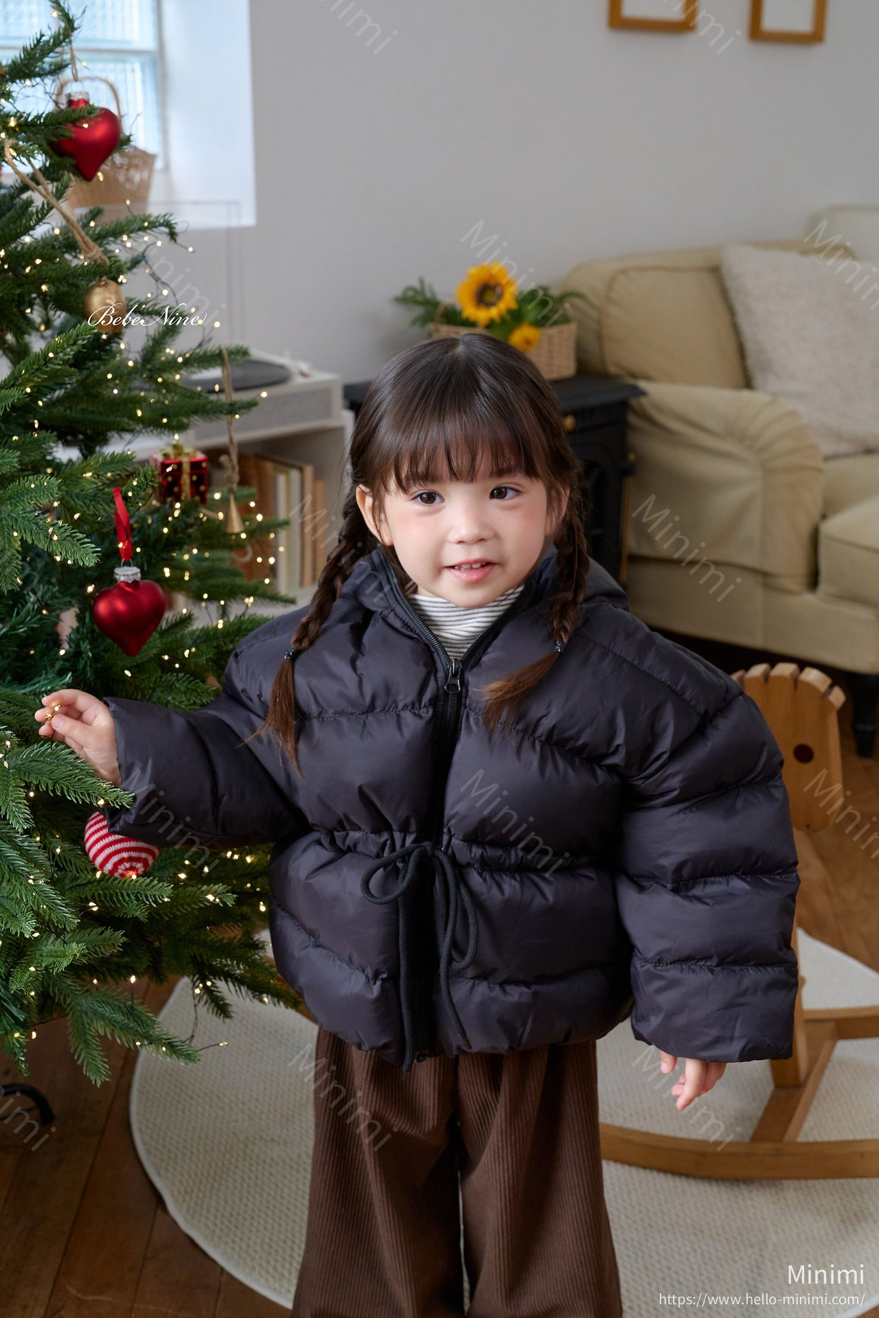 bebe nine Arc Bear Padded Jacket 細節圖 10