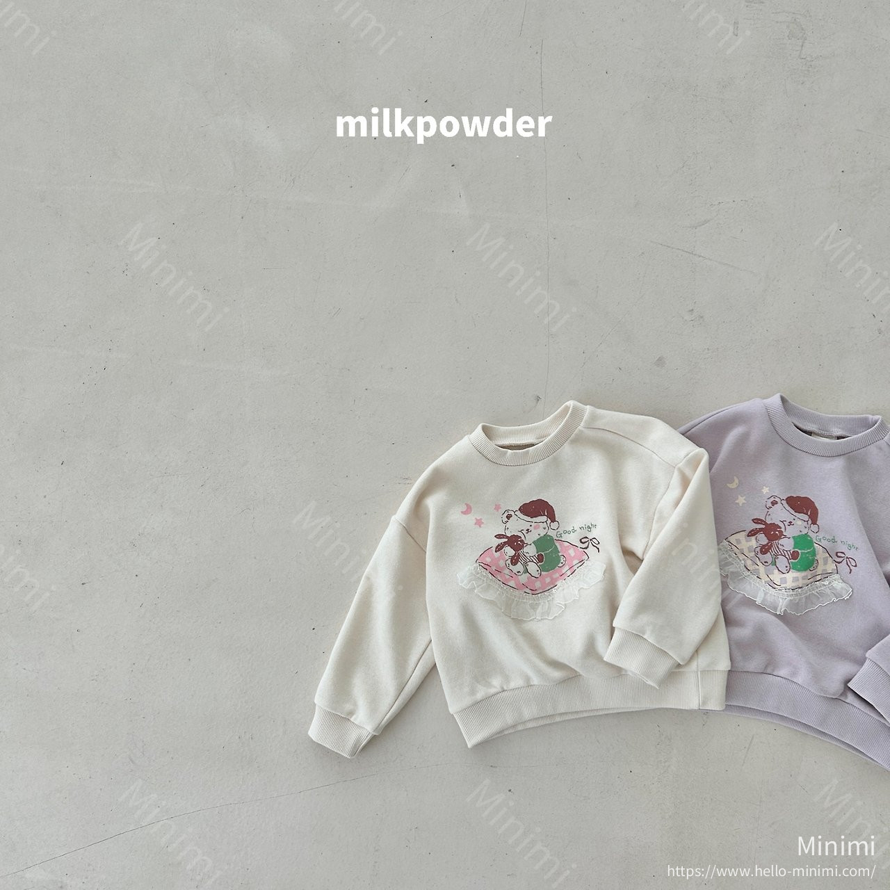 milkpowder Goodnight Sweatshirt 細節圖 2
