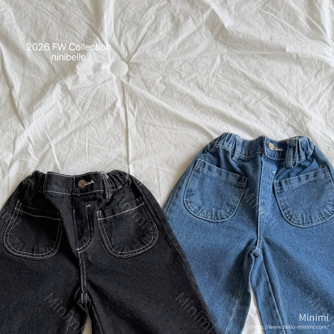 ninibello Penny Pocket Denim Pants 細節圖 6