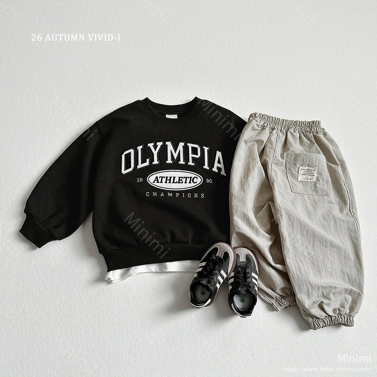 VIVID-I Piping Label Rustling Jogger 細節圖 10